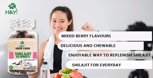 Gomitas de Shilajit del Himalaya al por Mayor OEM, Gomitas de Shilajit Ricas en Minerales, Vitaminas y Nutrientes, Mejora el Suplemento Energético - Product Image 5