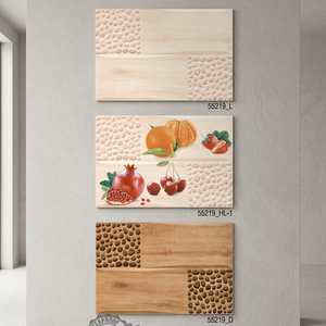 3D Printed Ceramic <b>Wall</b> Tiles 300x450mm Glossy Kitchen Design Decorative <b>Wall</b> Surface for Interior Projects - Product Image 4