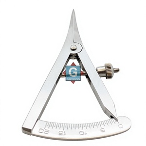 Calibre Castroviejo en acier inoxydable Gray Rocks, 7 cm, plage de mesure manuelle 0-20 mm - Product Image 1