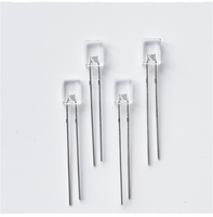 Diode LED RVB pleine couleur Hlx Highlight Through Hole DIP 5mm, 4 broches, cathode commune, montage par soudure, éclairage 2.0-3.0V