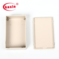 Boîte de jonction électronique fonctionnelle en plastique ABS KEXIA, indice de protection IP54, gris clair et noir, 100x60x25mm, Kw-041, service OEM