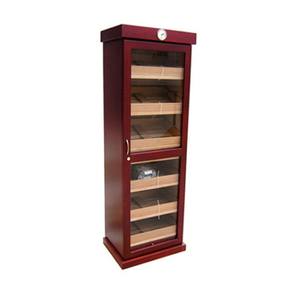 Hot selling large wood cigar cabinet humidor holding 1000CT cigars