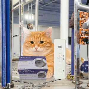 ชุดตรวจแอนติบอดีไวรัสภูมิคุ้มกันบกพร่องในแมว/FELV Ag/Giardia สำหรับสัตวแพทย์ ยี่ห้อ S&C รับประกัน 2 ปี - Product Image 3