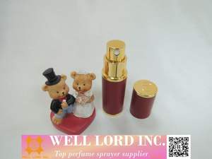 Récipient d'atomiseur en métal rechargeable de bouteille de parfum de voyage professionnel avec le pulvérisateur de pompe de collier de verre pour l'usage de soins personnels - Product Image 2