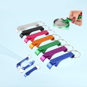 Décapsuleur porte-clés mini portable en alliage d'aluminium multicolore pour cadeau promotionnel - Product Image 2
