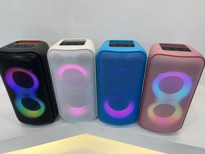 Loa Bluetooth tích hợp micro, subwoofer, đèn LED RGB <span class=keywords><strong>mini</strong></span>, chất liệu nhựa, dùng cho tiệc tùng, rạp hát gia đình, sử dụng ngoài trời - Product Image 2