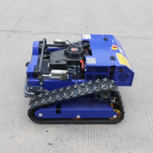 Nouveaux produits phares : Tondeuses à <span class=keywords><strong>gazon</strong></span> industrielles autopropulsées à chenilles, télécommandées, pour le défrichage des terres - Product Image 5
