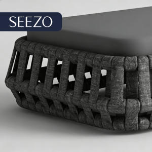 Chaises longues d'extérieur à vendre en 2026, chaises longues de <span class=keywords><strong>jardin</strong></span> en aluminium bon marché, chaises longues de plage en plein air, chaises longues en corde tressée, tissu imperméable - Product Image 5