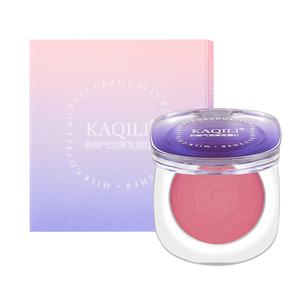 Marca Kaqili, <span class=keywords><strong>colorete</strong></span> de burbujas de leche a prueba de agua, resistente al sudor, maquillaje animado Natural para mejillas, <span class=keywords><strong>colorete</strong></span> a prueba de manchas - Product Image 2