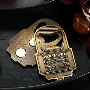 Đa-Mục Đích Tủ Lạnh Nam Châm Bia Mở Nhà Sản Xuất Tùy Chỉnh Mở Chai Men Brass Vàng Bạc Mạ Từ Mở Chai - Product Image 4