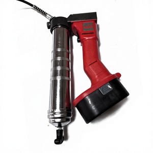 2 batteries Li-ion, distributeur de lubrifiant, HUTZ 18,5 v 10 000 psi, pompe à graisse manuelle CGG10000BL18, 14,5 oz, pistolet à graisse sans fil - Product Image 1
