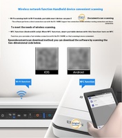 Pour Epson 1660W Scanner WiFi Double face haute vitesse A4 Document chargeur automatique de documents 24V RGB 2-en-1 tablette USB Scanner