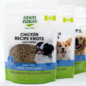 Sacs d'emballage pour aliments pour chiens à haute barrière, sachets en plastique de qualité alimentaire, pochettes verticales - Product Image 1