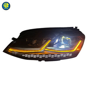 YU GUANG para <span class=keywords><strong>Volkswagen</strong></span> VW <span class=keywords><strong>Golf</strong></span> <span class=keywords><strong>7</strong></span> piezas de automóviles faro LED 2013 <span class=keywords><strong>2017</strong></span> actualización <span class=keywords><strong>Gti</strong></span> <span class=keywords><strong>Golf</strong></span> <span class=keywords><strong>7</strong></span> Mk <span class=keywords><strong>7</strong></span> estrella estilo faro LED lámpara delantera - Product Image 2