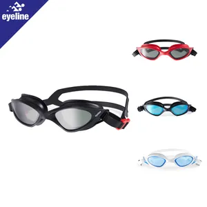 Wholesale Popular Swim Goggles Sport Glasses Eyewear Anti-fog Uv Protection Of Lens Colorful For Men Women Teen-agers