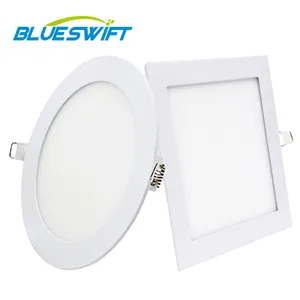 Aluminum 24W Recessed Square Frame Panel Light Ac85 265V