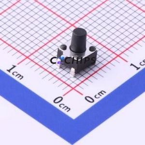 UK-B02159-G6-250 Tactile Switch SMD Switch Single Pole Single Throw Round Button 2.5N Horizontal Mount - Product Image 1