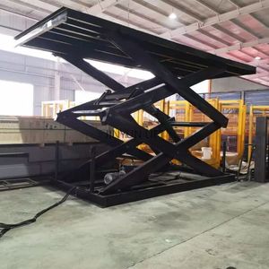 Plataforma Elevadora de Tijera Estacionaria Hidráulica de 10t de Capacidad de Carga, Gran Superficie de Trabajo - Product Image 3