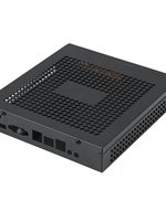 Boîtier Mini-ITX Full Tower en Acier SKTC DX01, PC Portable Industriel Silencieux, Mini PC de Contrôle à Montage Arrière Demi-Hauteur