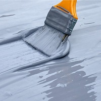 Agent hydrophobe imperméable, revêtement acrylique pour toiture, haute élasticité, respirant, finition imperméable, résistant aux intempéries, métal/murs