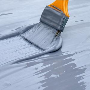 طلاء سيليكون مقاوم للماء للأسقف، طلاء سائل عالي المرونة وقابل للتنفس، طبقة نهائية مقاومة للعوامل الجوية للمعادن/الجدران - Product Image 5