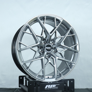 Jantes de Voiture Roc Multi-Rayons FF10 Roues 4x100 5x120 5x114.3 Jantes 15 16 17 18 19 Pouces en Flow Forming - Product Image 1