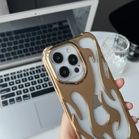Coque de téléphone mobile à refroidissement creux pour iPhone 16 14 12 11 13 15 Pro Max 16 Plus, en TPU souple électroplaqué, antichoc et protectrice