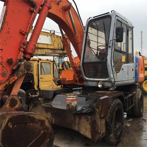Usado en buenas condiciones EX100W Excavadora de ruedas EX100W/EX100W/ZX70 en precio barato - Product Image 3