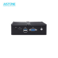 Mini PC Industriel Sans Ventilateur Pare-feu PfSense 4 Ports Gigabit LAN Processeur Quad Core Dispositif Réseau OPNsense Quatre Ports Ethernet J1900 1G