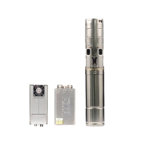 Pompe submersible pour puits profond <span class=keywords><strong>Aquavita</strong></span> en acier inoxydable 0,5-5,5 CV 4 pouces à huile 220-230 V Moteur certifié CE Multi-étages Haute pression - Product Image 5