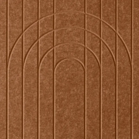 Panneaux acoustiques en polyester à rainures en V haute densité insonorisants 1220*2420*9mm pour la décoration des murs et plafonds intérieurs