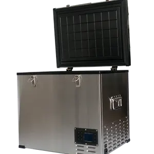 Alpicool - Refrigerador elétrico para carros, refrigerador de uso duplo 12V, refrigerador elétrico para uso doméstico, refrigerador de refrigerador elétrico AC DC - Product Image 1