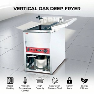 <span class=keywords><strong>Friteuse</strong></span> <span class=keywords><strong>électrique</strong></span> professionnelle OUTE 30L grande capacité, 1 cuve <span class=keywords><strong>2</strong></span> paniers, commande mécanique, en acier inoxydable, <span class=keywords><strong>pour</strong></span> hôtel - Product Image 2