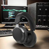 Casque sans fil supra-auriculaire YL-BT07 ANC avec suppression active du bruit et autonomie de 37h, coussinets premium pour le bureau/les voyages