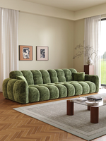 Canapé modulaire moderne en tissu chenille, canapé nuage de luxe, canapé droit pour salon