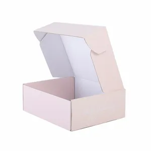 Kotak Kemasan Kertas Cokelat Alami Daur Ulang Kotak Kertas Kraft Kotak Bergelombang untuk Sabun Buatan Tangan