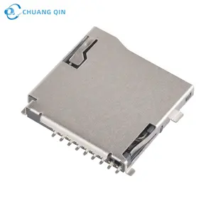 Trans-Flash Push-Push Type Memory TF Micro SD Card Socket Connector