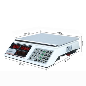 Heiß verkaufte Artikel Wettbewerbs fähiger Preis Großhandel 30/40kg Digital Led/lcd Display Obst Gemüse Waage - Product Image 2