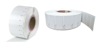 UPIN-K6535 Esnek Anti-metal Etiket Baskıya Uygun Etiket 860~960Nhz Rfid Uhf Anti Metal Etiket Etiketleme Ücretli Yolcu Taşımacılığı Varlık Yönetimi