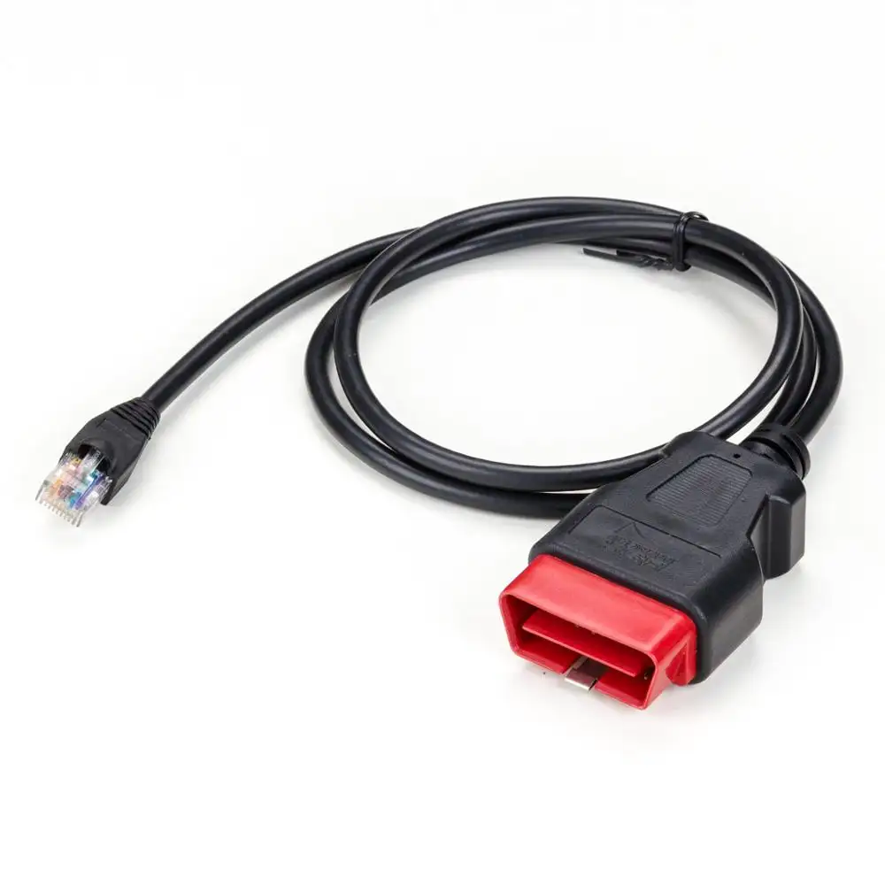 เปิดตลาด Usb 8pin Rj45 9ขา J1939 J1962 Obd1 16ขาเชื่อมต่ออะแดปเตอร์16pin สายต่อขยาย Obd2ชายหญิง