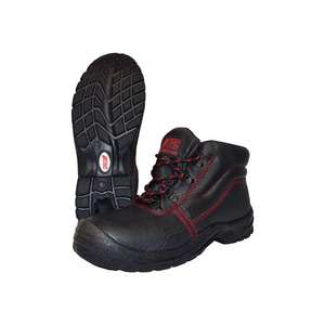 NITRAS Botte de sécurité BASIC STEP MID taille 41 noir S3 SRC EN ISO 20345 tout cuir - Product Image 2