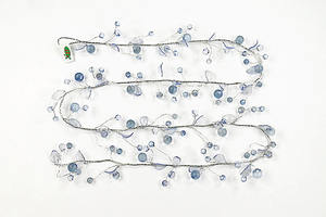 Guirnalda de cuentas de perlas para decoración de pared, acrílicas para cuentas guirnalda de fiesta, boda - Product Image 5