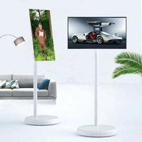 Produsen Tablet Tv portabel layar sentuh cerdas 4k 21.5 inci Lcd Tv pintar dengan Android Wifi