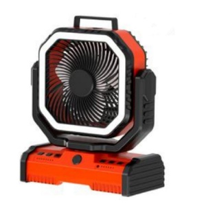 Ventilateur de camping portable personnalisé 40000mAh avec lumière LED, moteur sans balais, faible bruit et refroidissement rapide pour voiture, extérieur et maison - Product Image 1