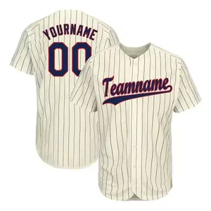 2024高品质棒球衫制服空白定制儿童批发棒球t恤棒垒球服装