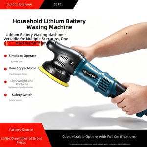 Polisseuse d'angle électrique filaire pour le detailing automobile, outil de finition de surface humide et sèche à double poignée - Product Image 2