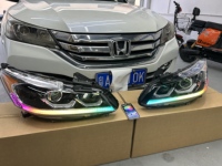 VAHID 8000 Lumens 12V 5W+100W Ensemble de phares de voiture à LED avec DRL RGB et contrôle par application Garantie 1 an pour Honda Accord