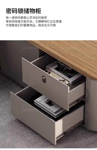 XS-02 schreibtisch โต๊ะสำนักงานสำหรับผู้บริหารแบบทันสมัยโต๊ะเจ้านายเฟอร์นิเจอร์สำนักงานโต๊ะผู้บริหารโต๊ะเจ้านายโต๊ะหรูหราโต๊ะเจ้านายสำหรับสำนักงาน - Product Image 6