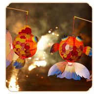 Lampe Dragon en Papier Faite Main DIY avec Lumières LED, Thème Festival Chinois, Jouet Éducatif pour Enfants de 5 à 7 Ans