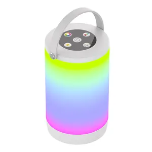 RGB Luz Da Tabela do Ambiente LEVOU Luz da Mesa para a Decoração Home Cor Mágica Com Carga USB